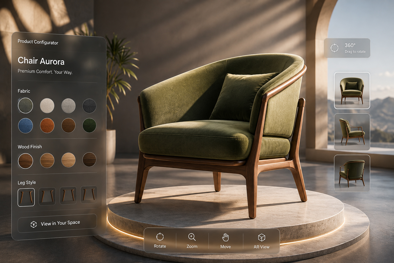 Avenzo Nexus 3D Product Viewer Demo